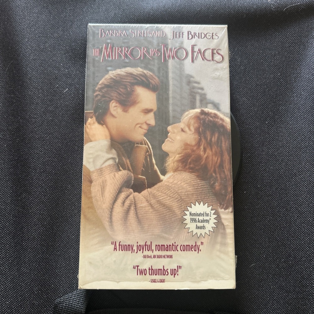 The Mirror Has Two Faces (VHS) Sealed Barbara Streisand Jeff Bridges